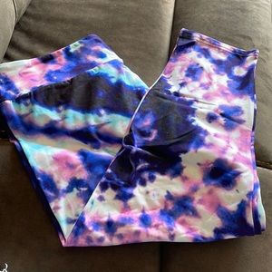 Tie Dye capri leggings